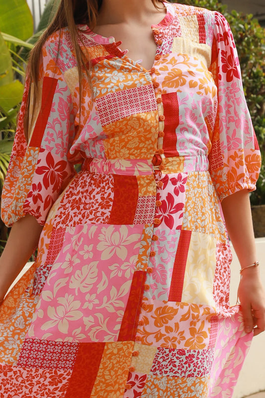 Ruby - 1/2 Sleeve - Maxi Dress