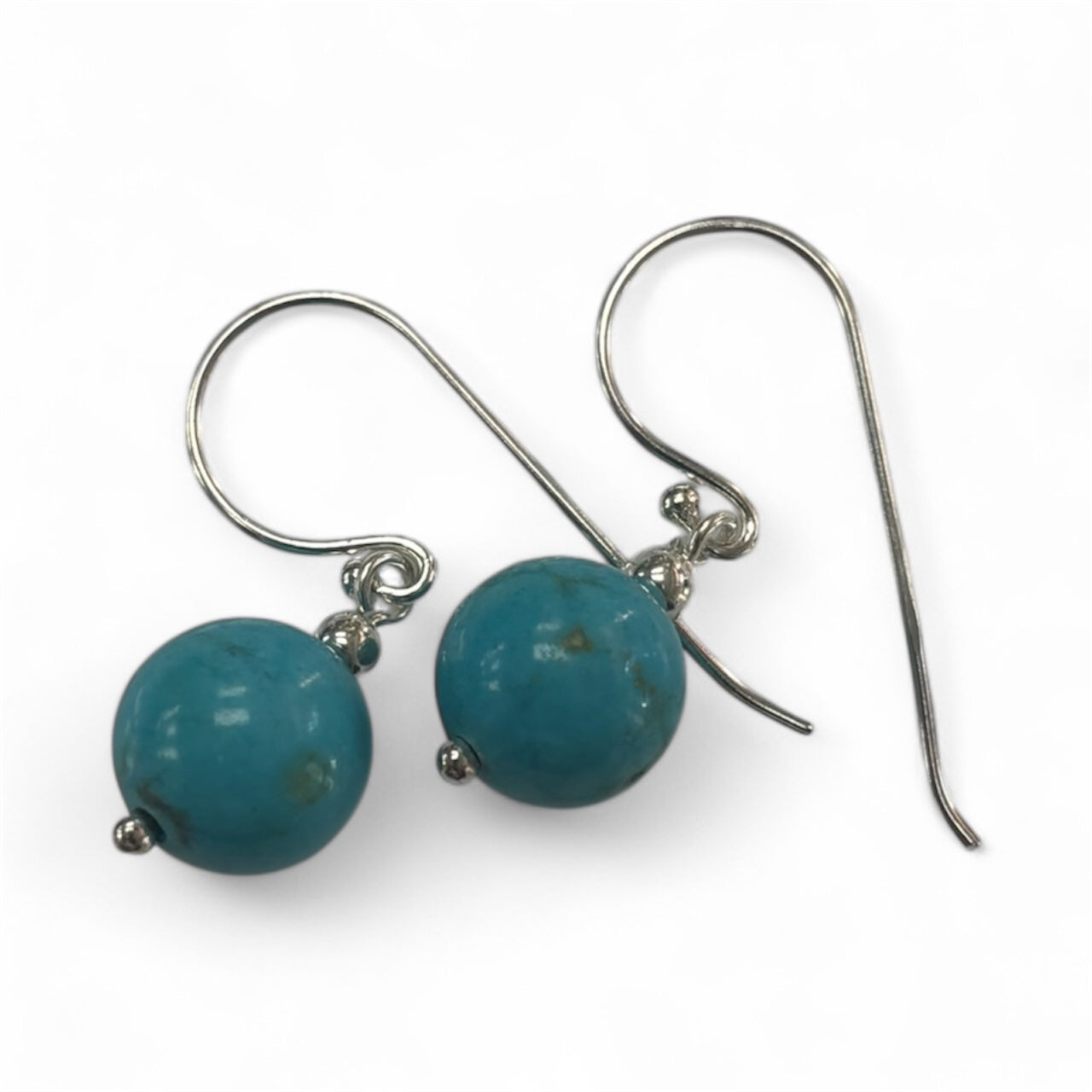 Signature Silver & Turquoise Round Drop