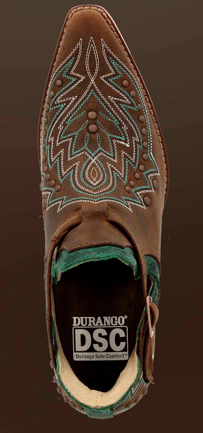 Durango Crush - Brown Studded