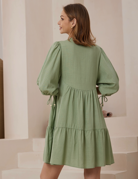 Sagie - Babydoll Dress