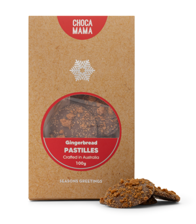 Chocamama Chocolate Gingerbread Pastilles 100g