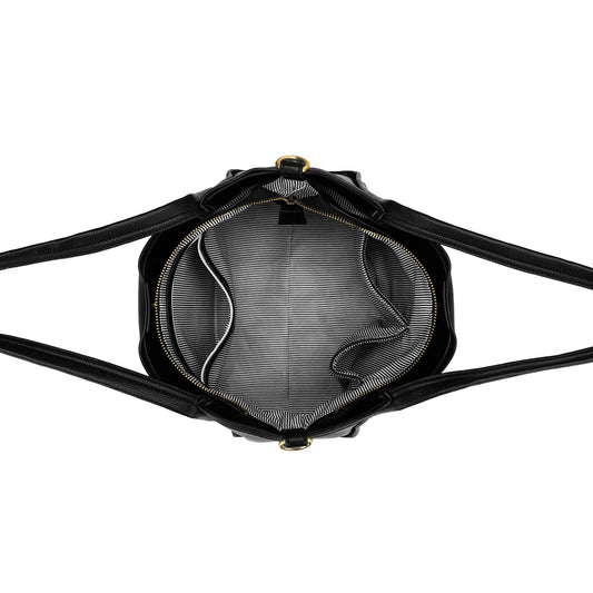 Giulia - Black - Medium Tote