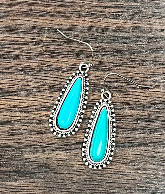 720245, Turquoise Earrings