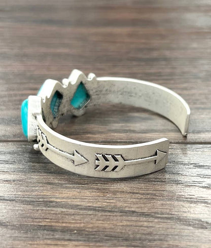 711283, Turquoise Cuff Bracelet
