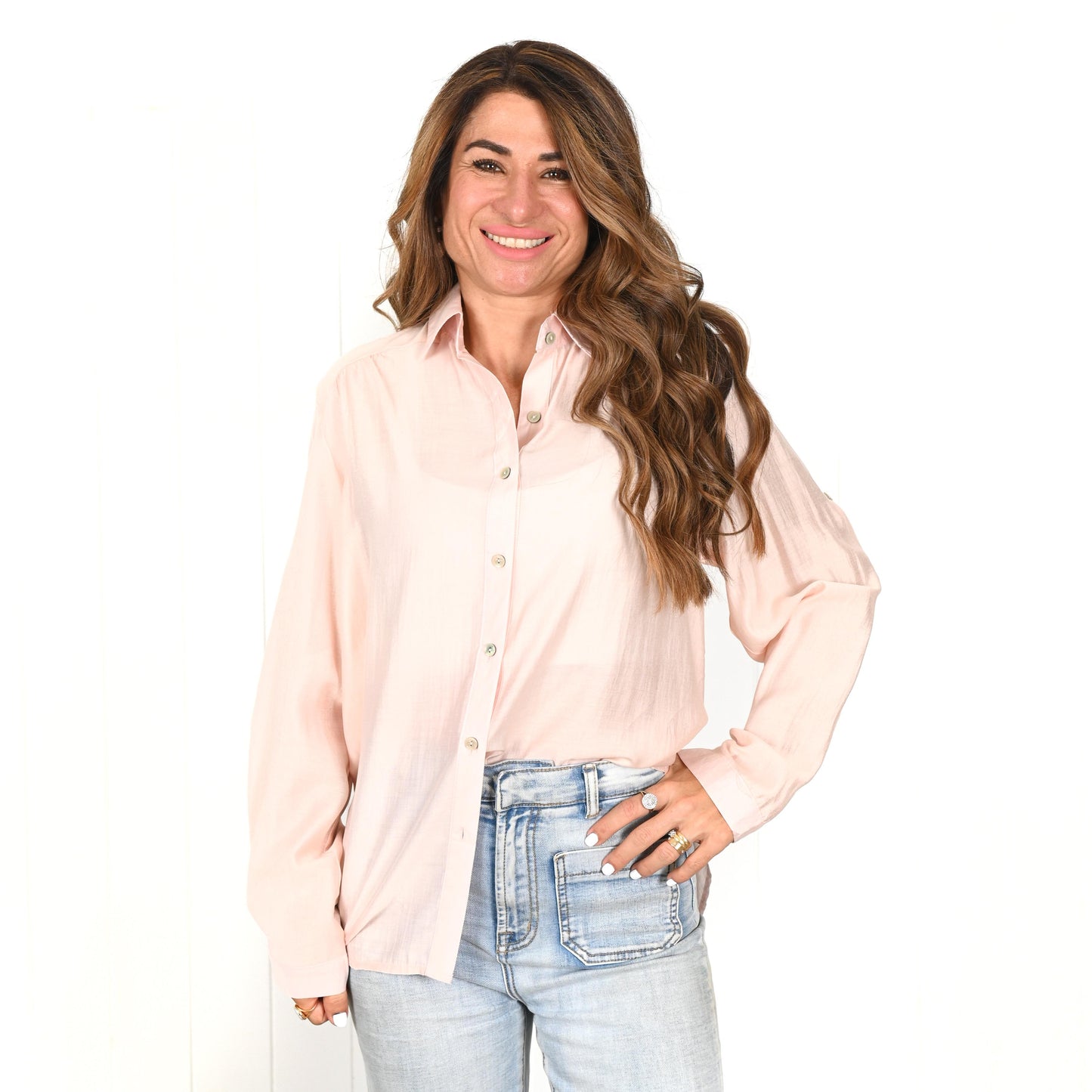 Isabelle - Pink Top