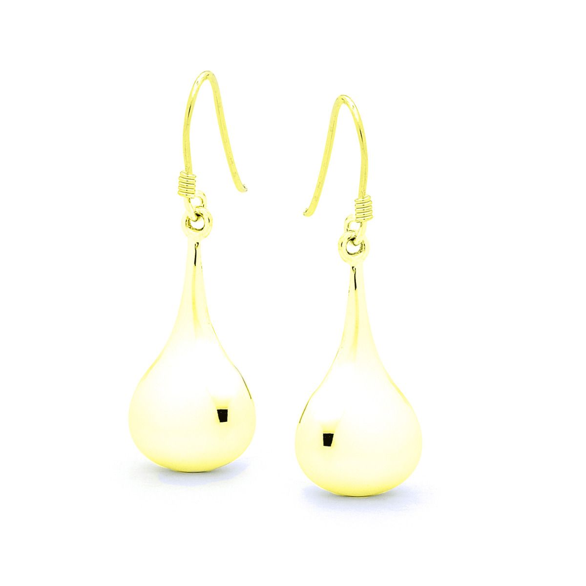 14ct Yellow Gold Teardrop