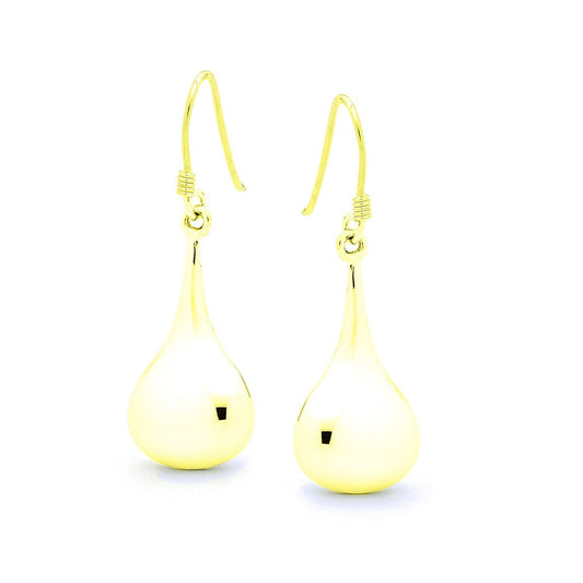 14ct Yellow Gold Teardrop