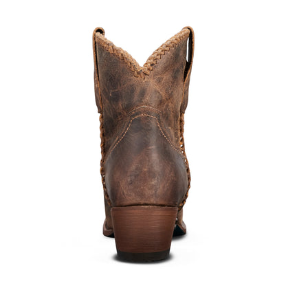 LANE BOOT - PLAIN JANE SHORTIE BROWN