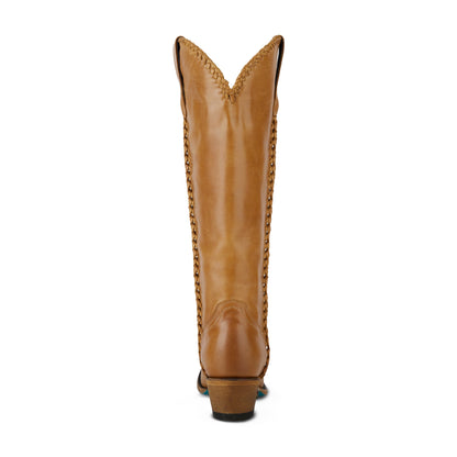 Plain Jane Boot - Saddle