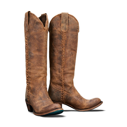 LANE BOOT - PLAIN JANE BOOT  BROWN