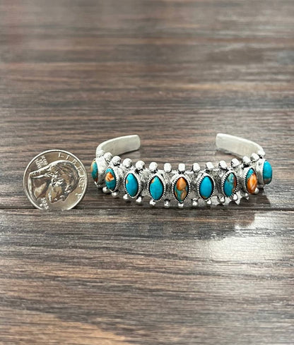 711388, Gemstone Cuff Bracelet