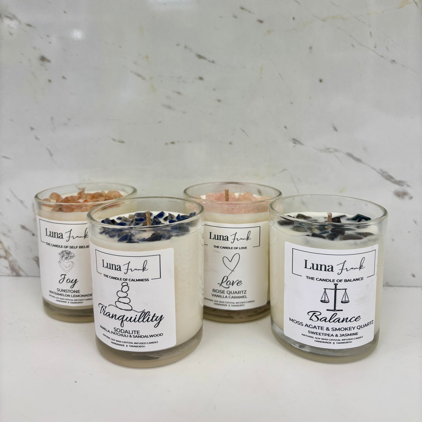 Inner Peace - Crystal Candle Gift Pack