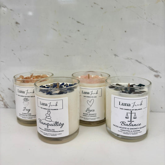 Inner Peace - Crystal Candle Gift Pack