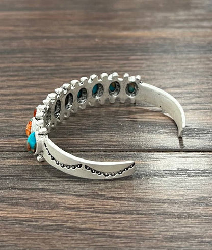 711388, Gemstone Cuff Bracelet