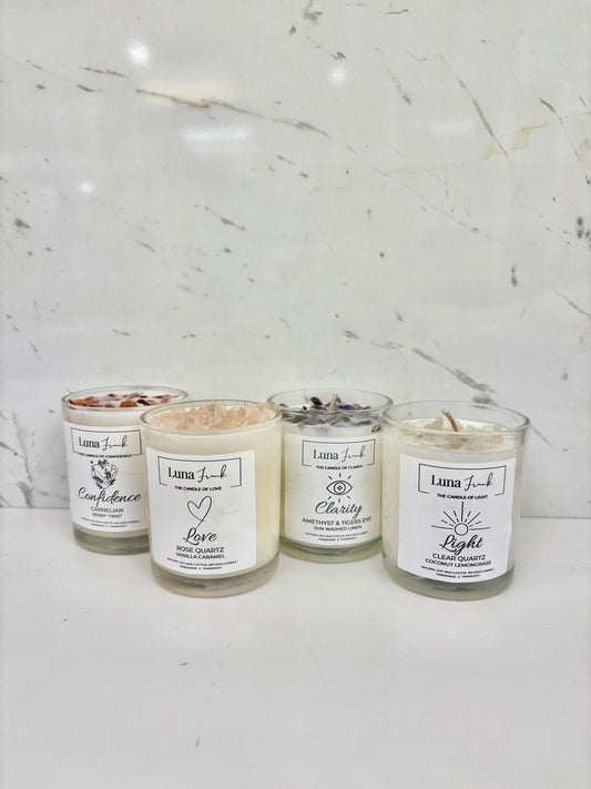 Self Love - Crystal Candle Gift Pack