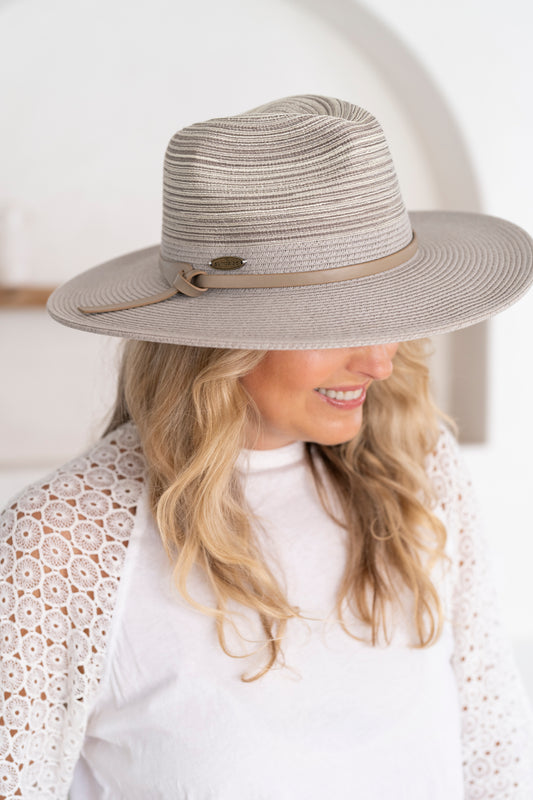 Elaine Wide Brim Panama
