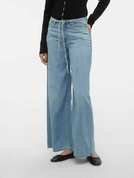 Annet - Wide Belt Jeans