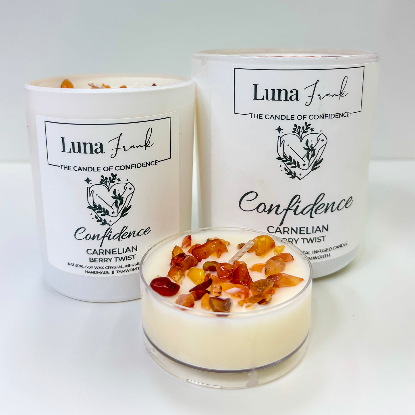 Confidence - Crystal Infused Candles