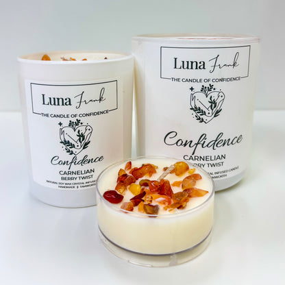 Confidence - Crystal Infused Candles