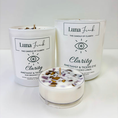 Clarity - Crystal Infused Candles