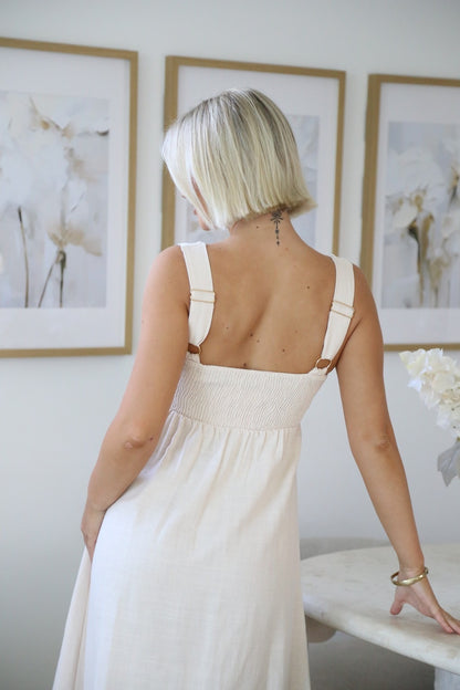 Taylor - Oat Maxi Dress