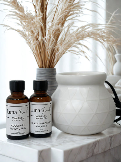 Embossed Electric Oil Burner Bundle