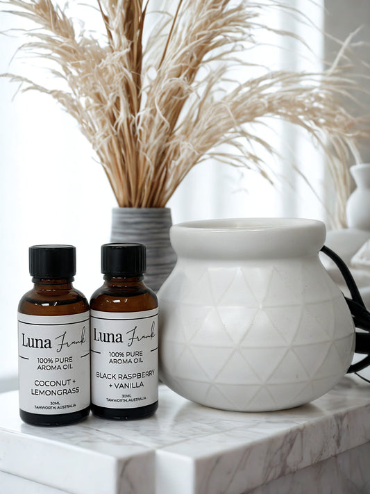 Embossed Electric Oil Burner Bundle