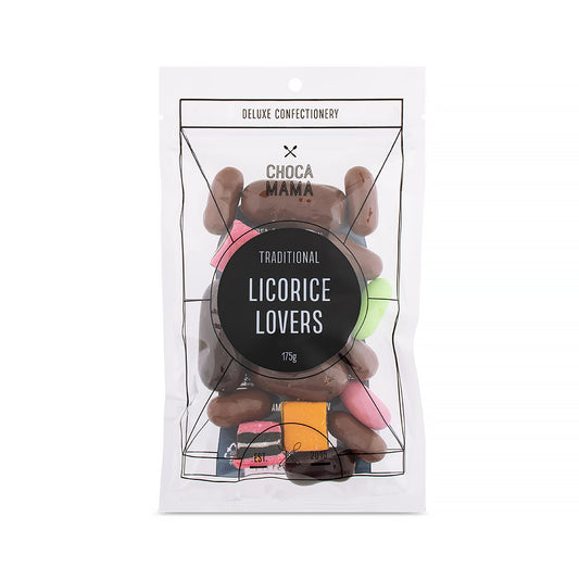 Chocamama Licorice Lovers 175g.