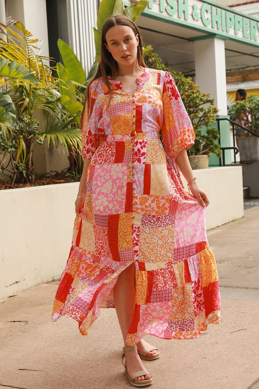 Ruby - 1/2 Sleeve - Maxi Dress