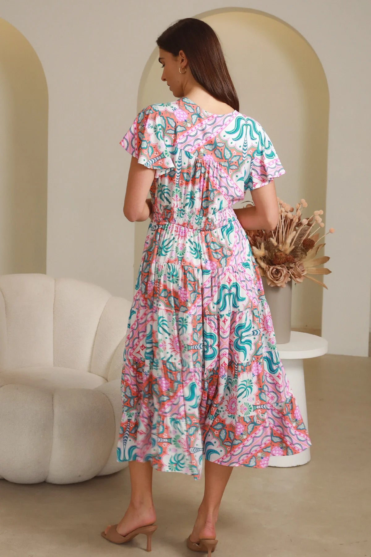 Luca Pink - Midi Dress