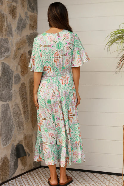 Luca Green - Midi Dress