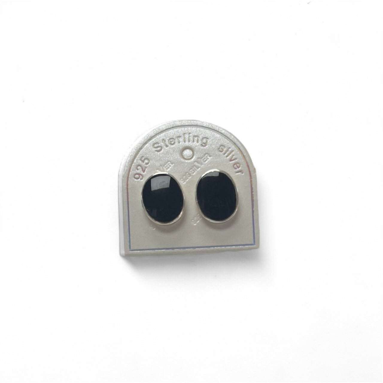 Signature Silver Black Onyx Studs