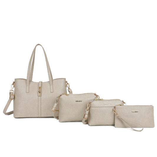 Sedona - Vegan Fashion Bag - Set of 4 - Taupe