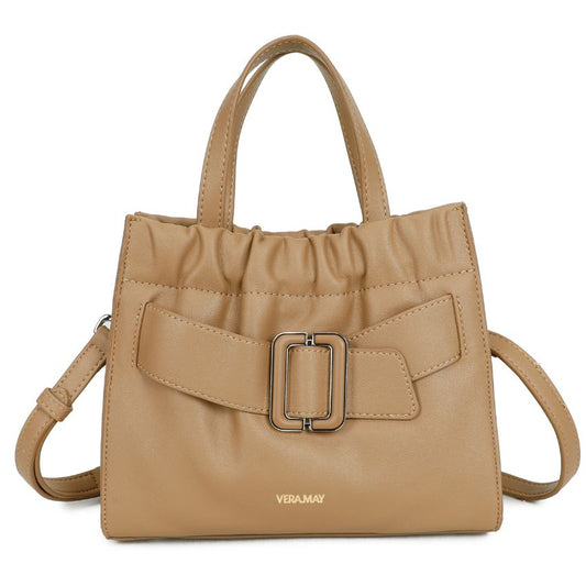 Tobia - Vegan Leather Bag - Tan