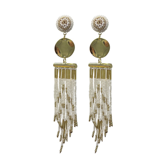 Tasmin Earrings - White