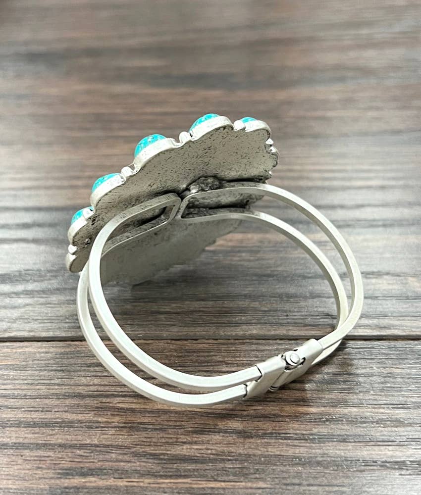 710721, Navajo Turquoise Cuff Bracelet