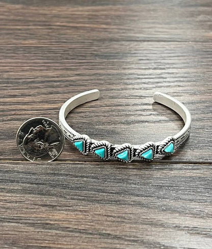 711318, Turquoise Cuff Bracelet