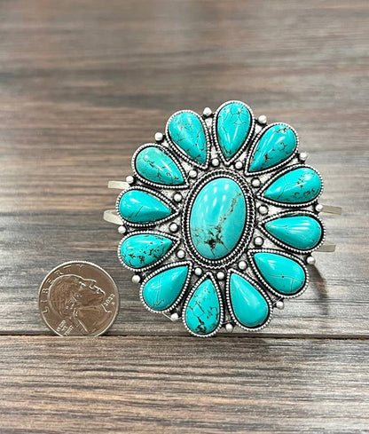 710721, Navajo Turquoise Cuff Bracelet