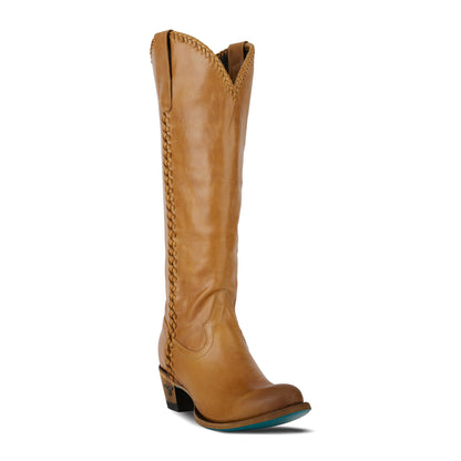 Plain Jane Boot - Saddle
