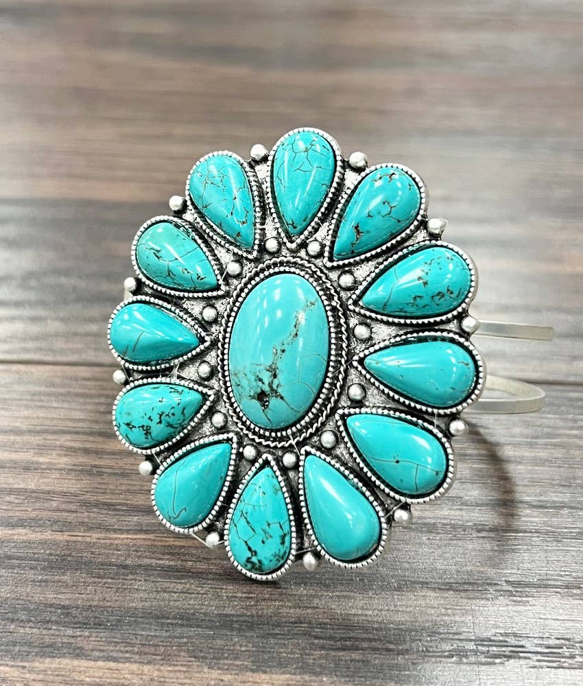 710721, Navajo Turquoise Cuff Bracelet