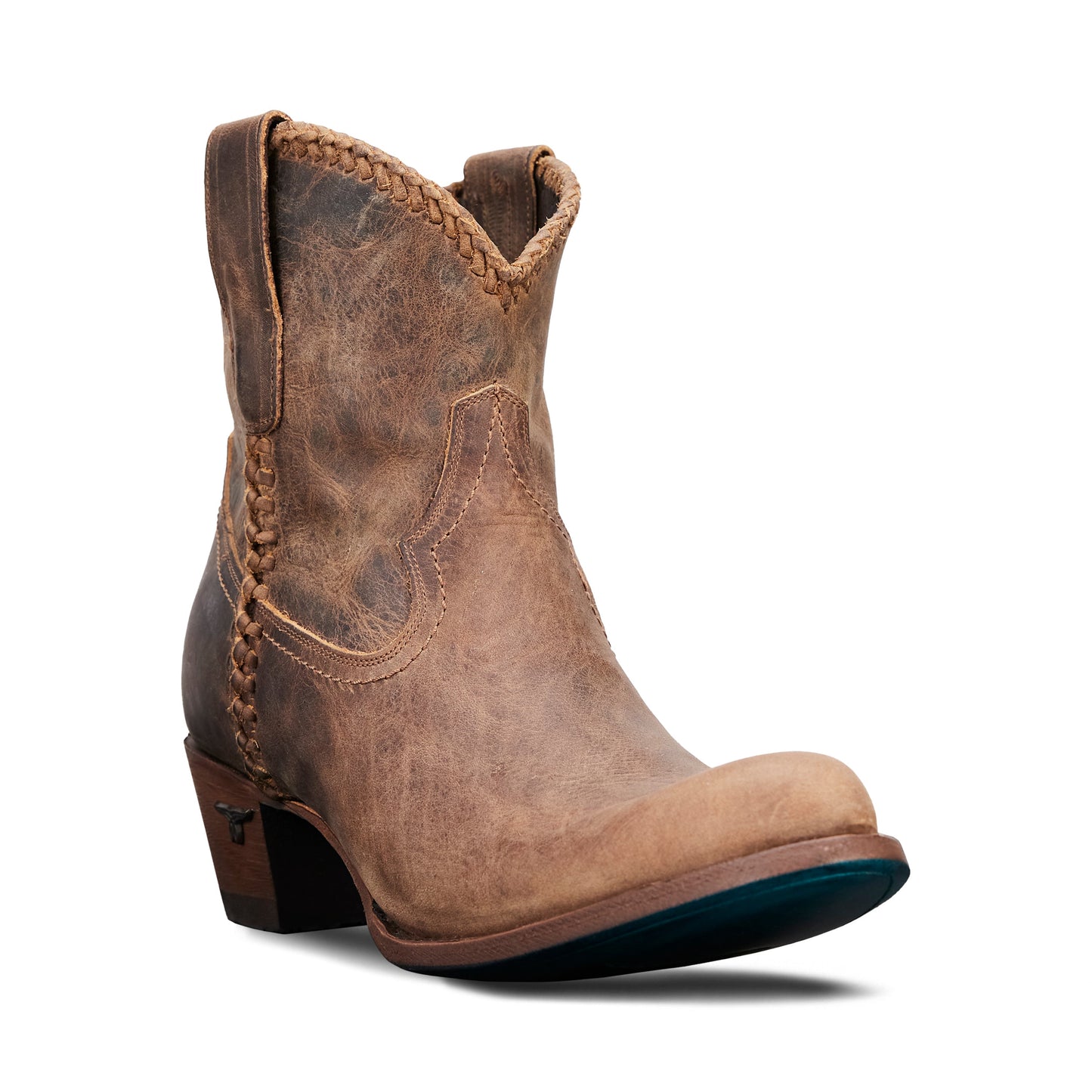 LANE BOOT - PLAIN JANE SHORTIE BROWN