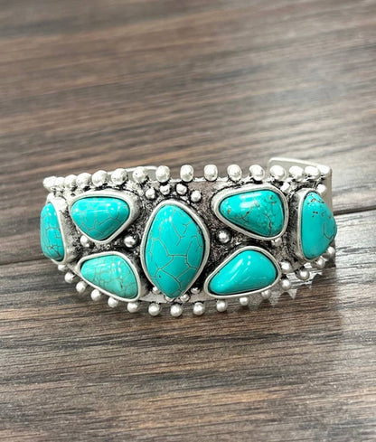 711325, Turquoise Cuff Bracelet
