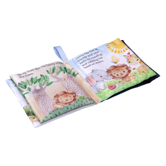 Cloth Book - Lenny The Lion