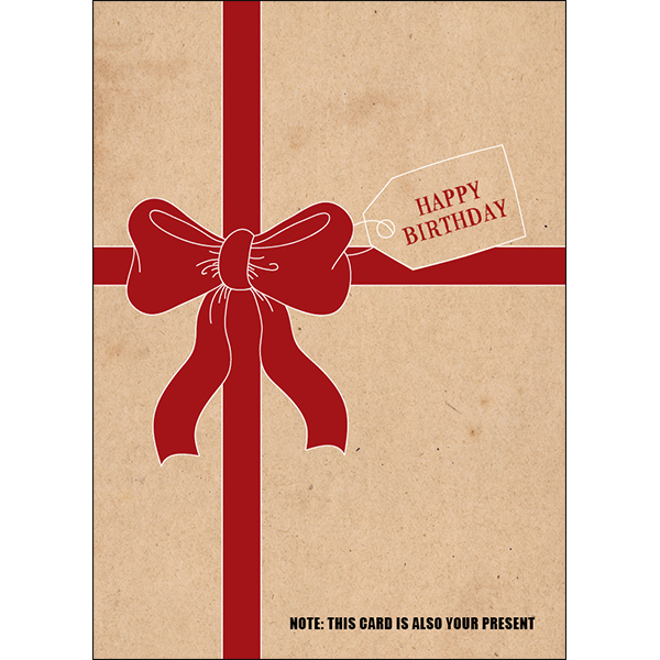 This Is Your Present - Birthday Card