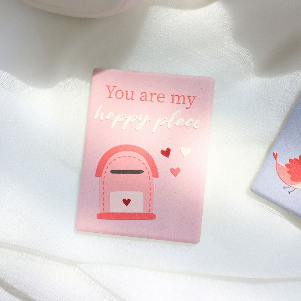 Valentines Day Happy Place Magnet