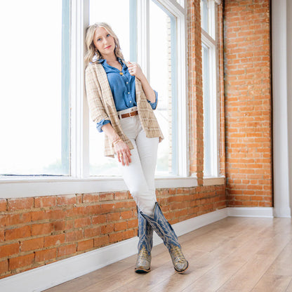 Skylight Boot - Gilded Denim