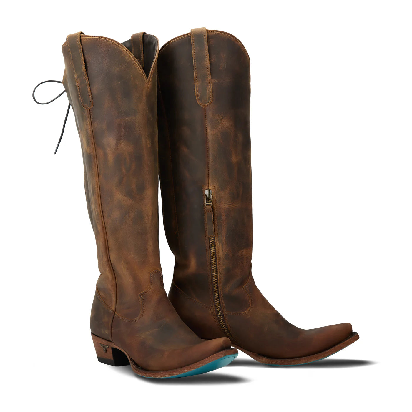 Olivia Jane Knee High Corset / Burnt Caramel