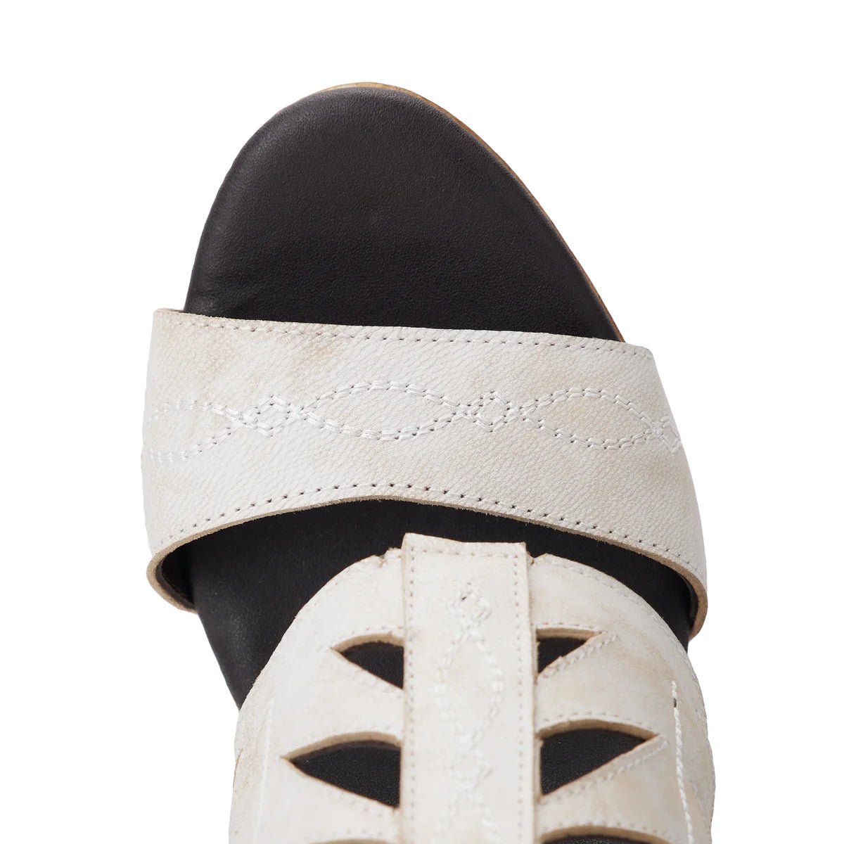 Becca Wedge / Ceramic Crackle