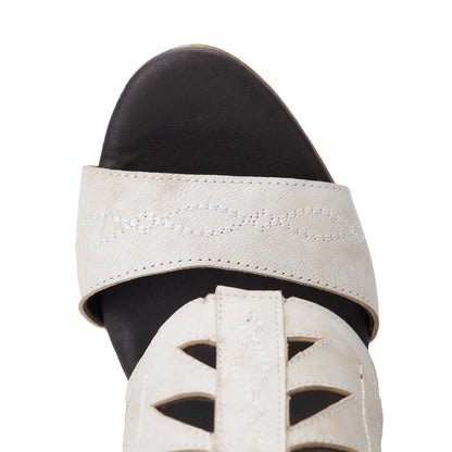 Becca Wedge / Ceramic Crackle