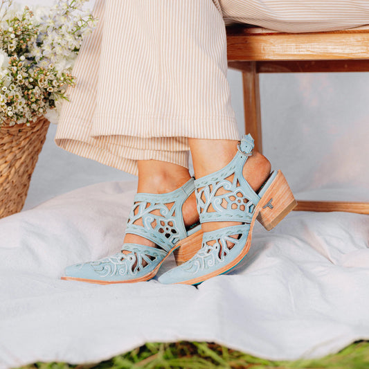 Robin Cut Out Slingback Mules